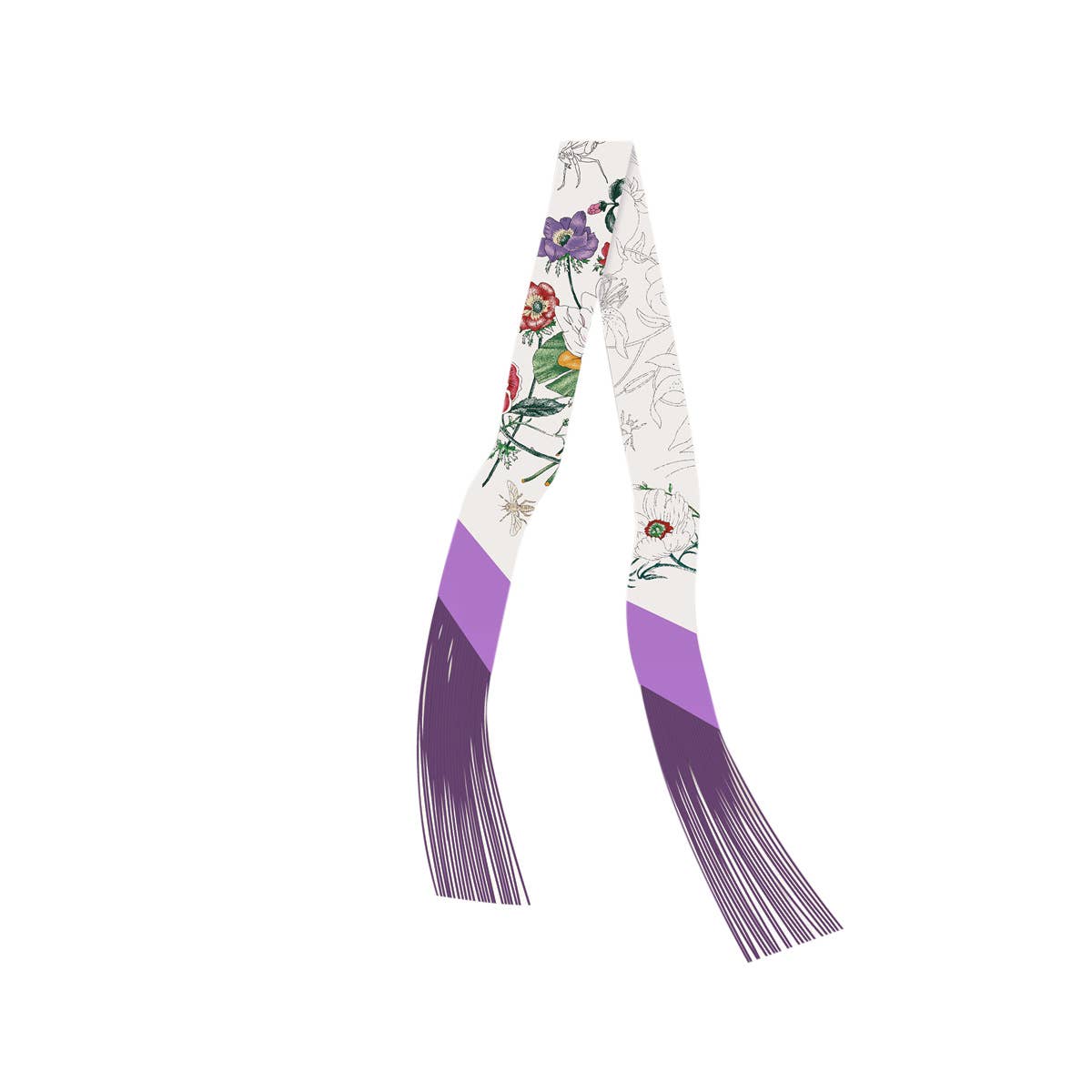 Frilly Scarf with Fringe - G