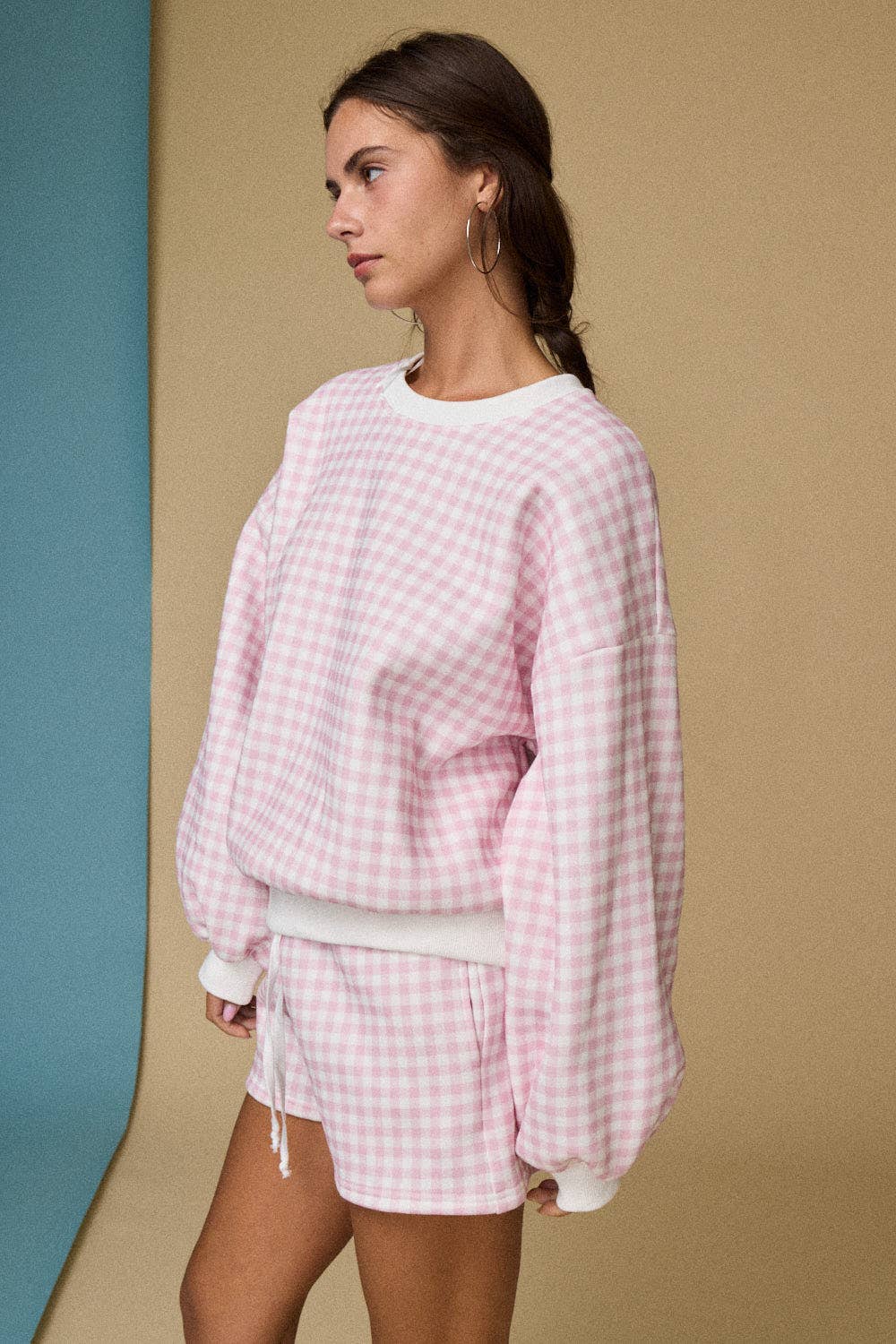 PX19244 - GINGHAM SHORT SET