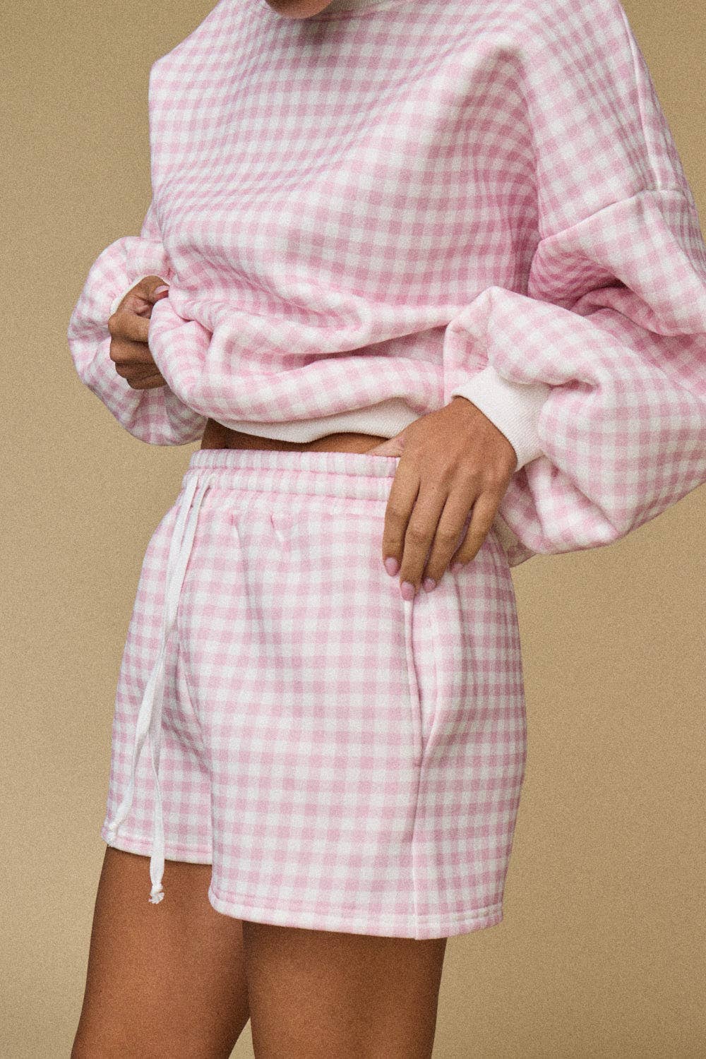PX19244 - GINGHAM SHORT SET