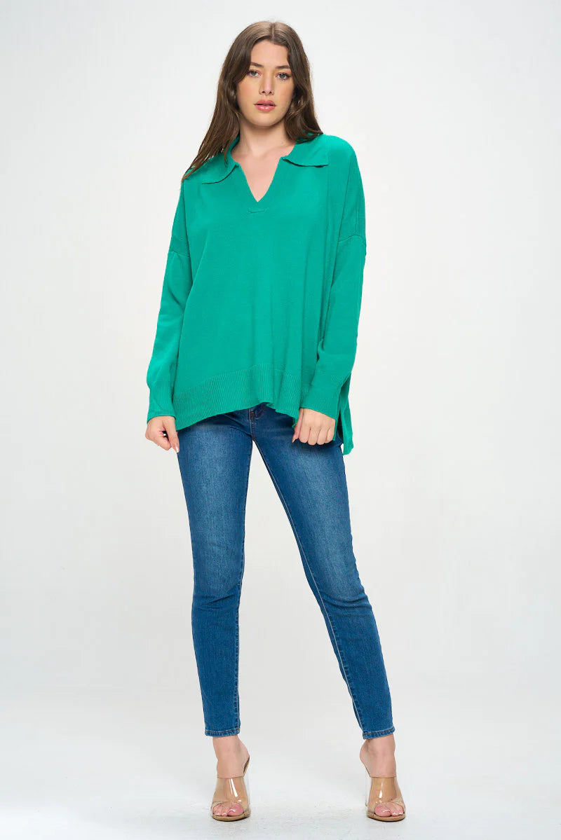 Load image into Gallery viewer, COLLETTA TUNIC SWEATER
