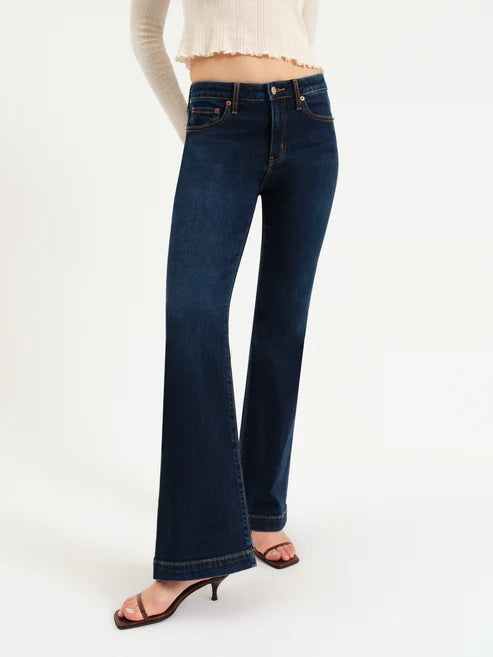 DAZE DENIM MID RISE FLARE