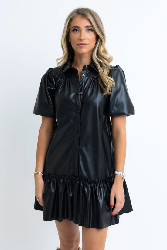 Load image into Gallery viewer, KARLIE RUFFLE DRESS
