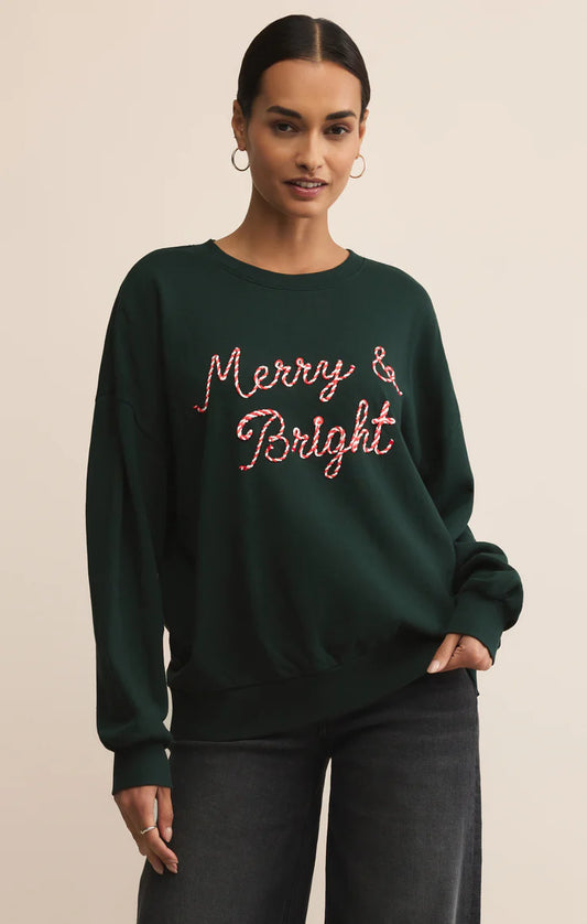 Z SUPPLY BRIGHT SUNDAY SWEATSHIRT