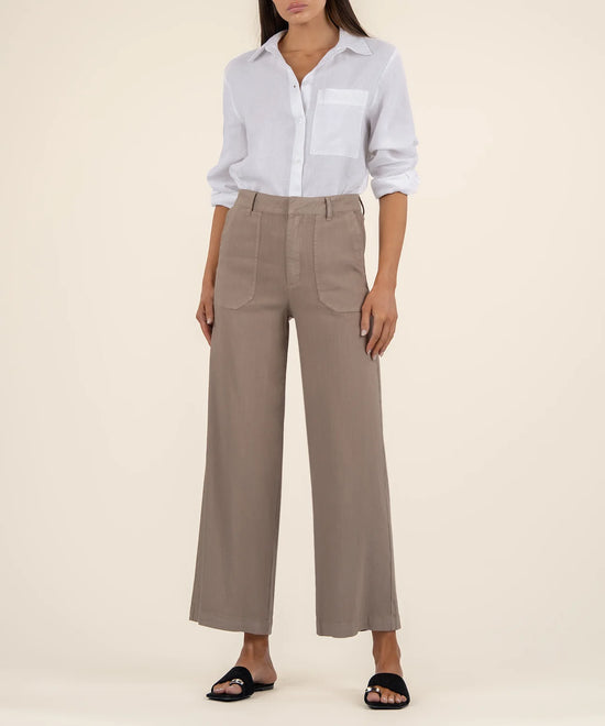 KUT TOPAZ LINEN LEG