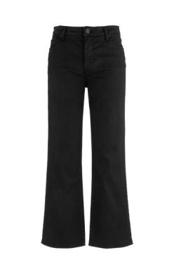 Swat Fame Kelsey High Rise Ankle Flare With Raw Hem