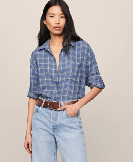 Riverplaid Button Up