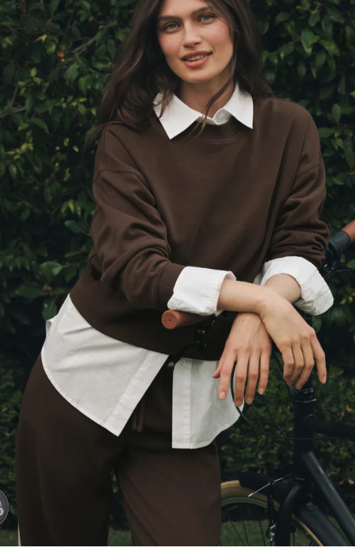 Comeback Dark Brown Sweatshirt
