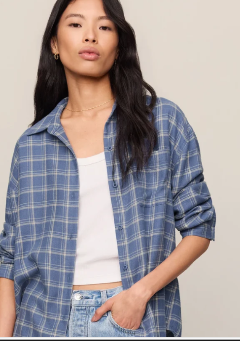 Riverplaid Button Up
