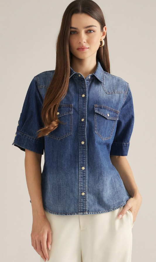 Denim Top