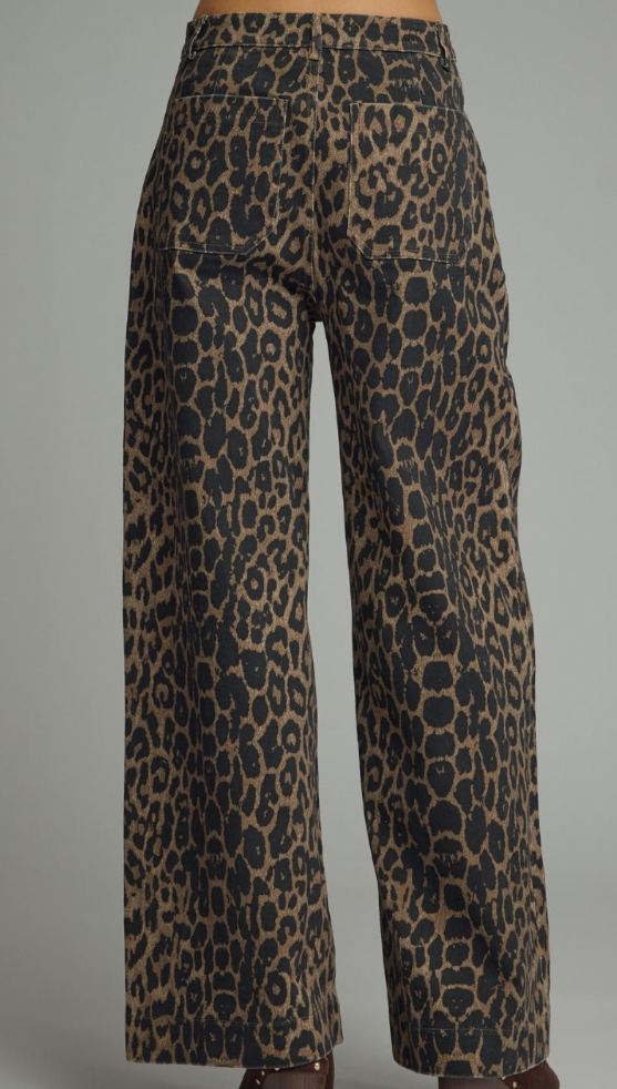 Leopard Print Pant