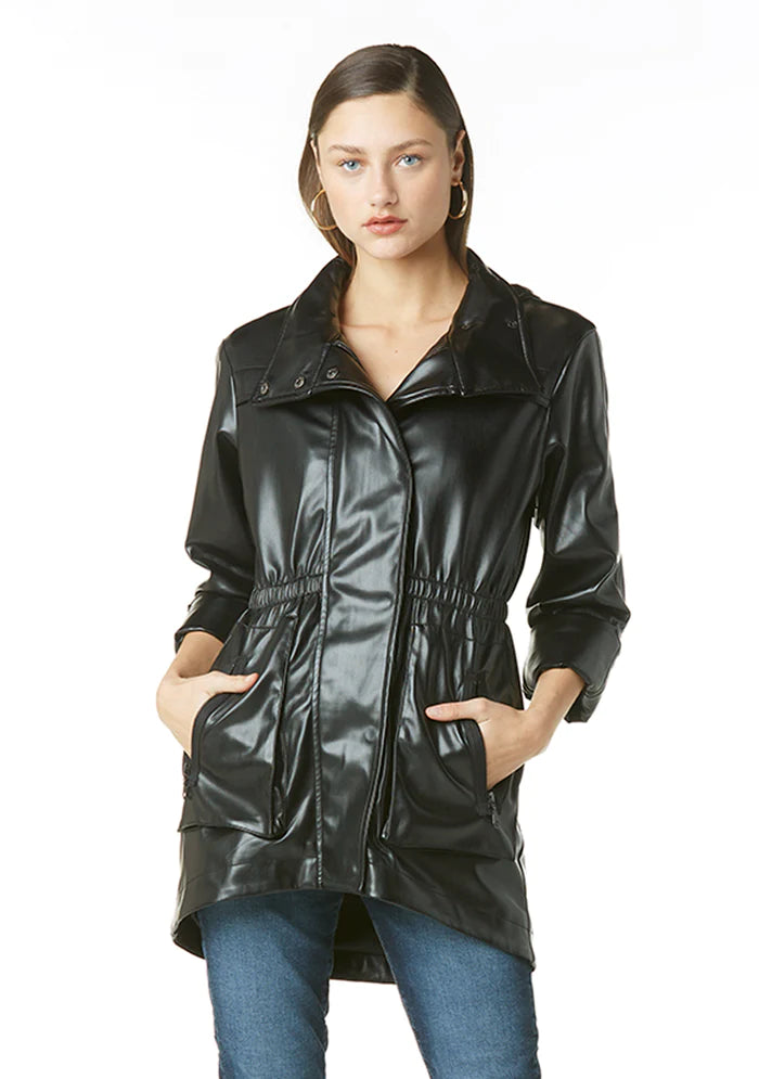 TART VEGAN LEATHER JACKET