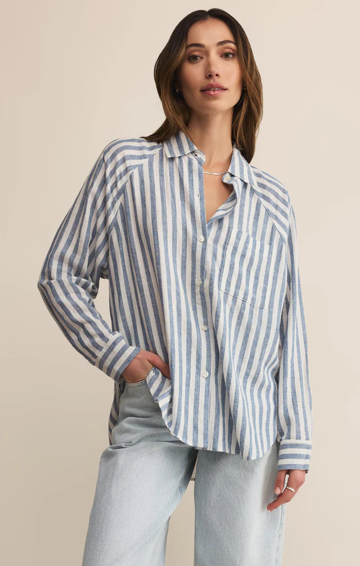 Z SUPPLY PERFECT LINEN TOP