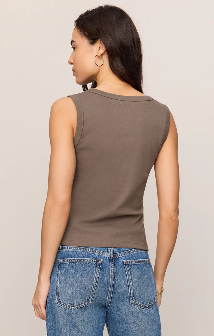 Z Supply Syd Linen Knit Tank Vest