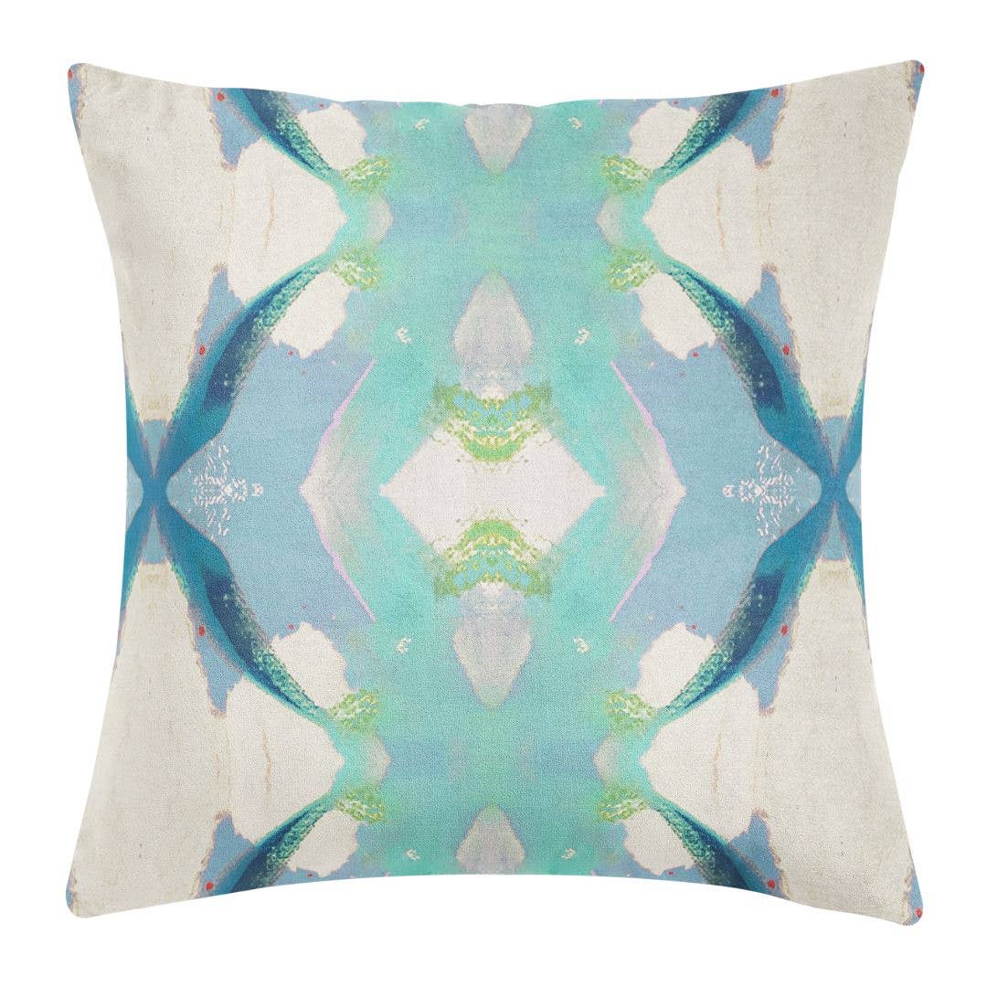 Jasmine Blue Decorative Pillow