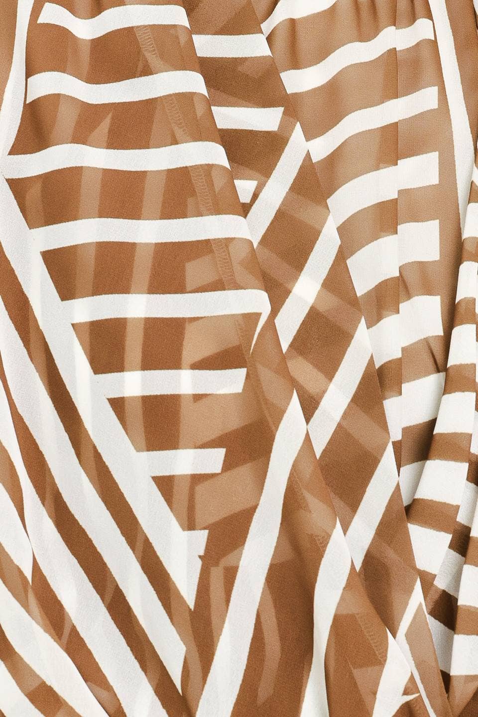 A printed woven top