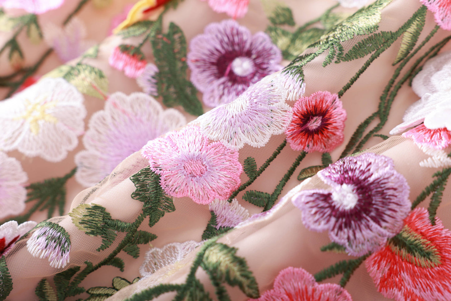 Elegant 3D Floral Mini Dress Summer Chic Style