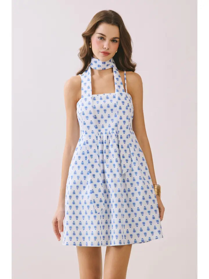 TCEC MATCHING SCARF DRESS