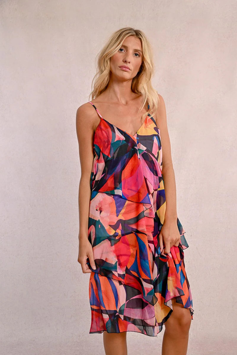 MOLLY BRACKEN PRINTED DRESS