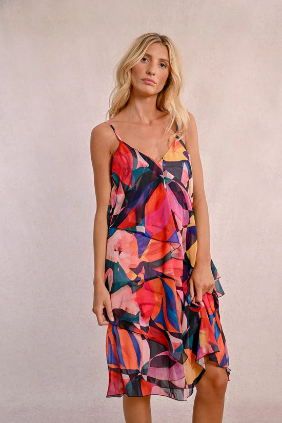 MOLLY BRACKEN PRINTED DRESS