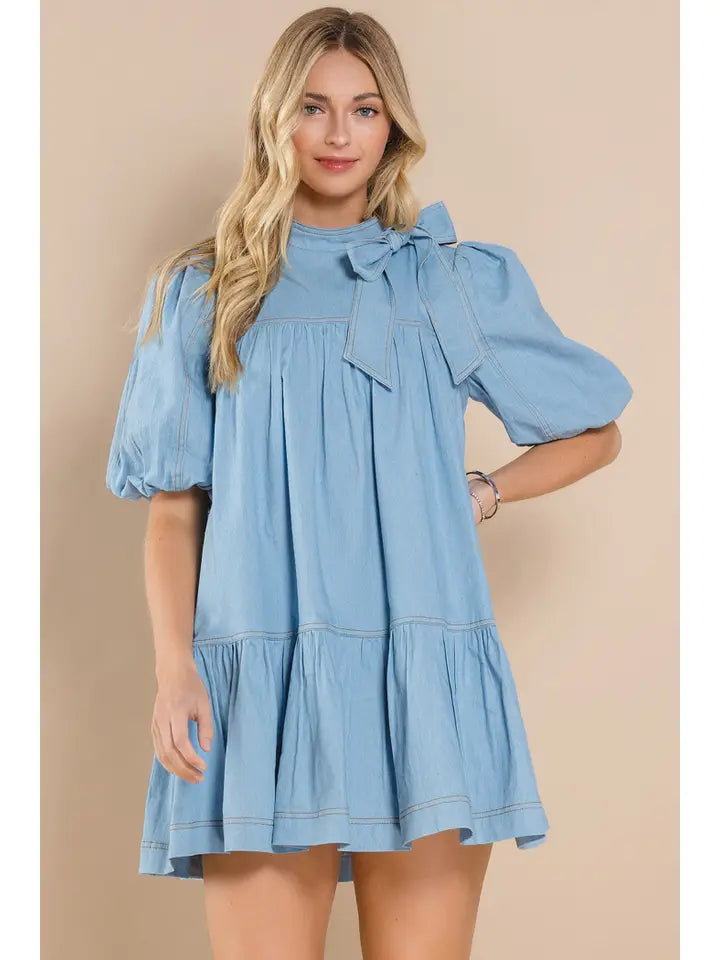 TCEC DENIM DRESS