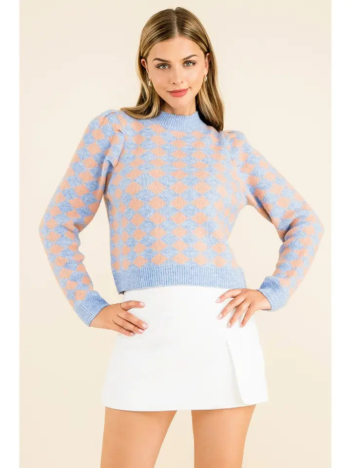 THML DIAMOND SWEATER