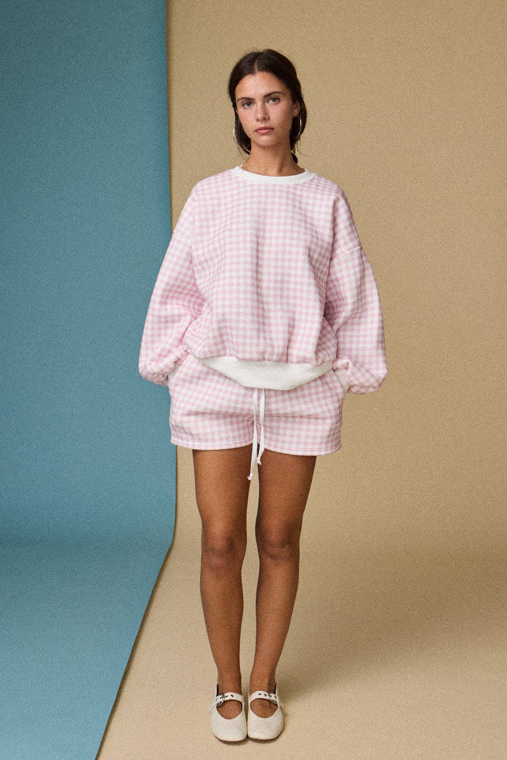 PX19244 - GINGHAM SHORT SET