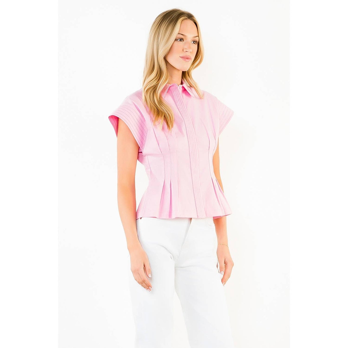 Button Down Collared Shirt