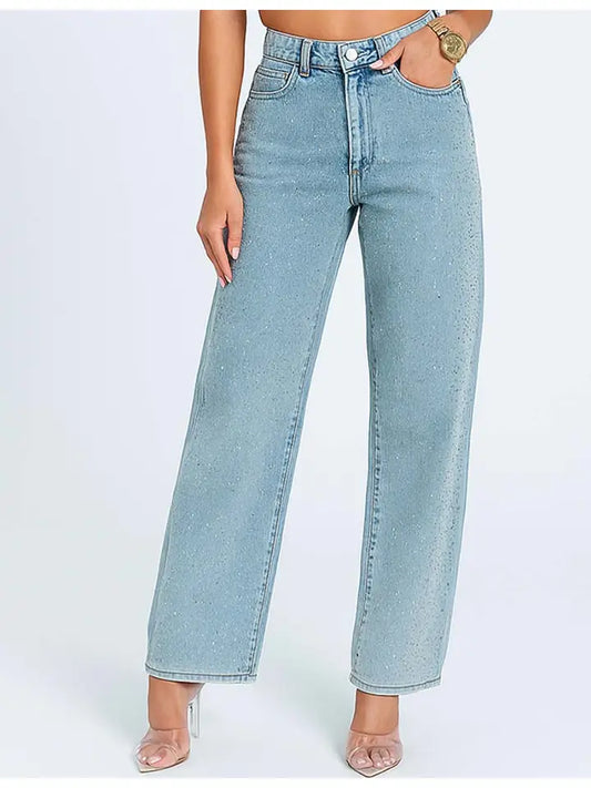 RHINESTONE JEANS