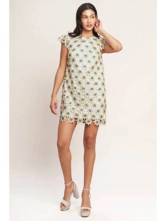 FLYING TOMATO SHIFT DRESS