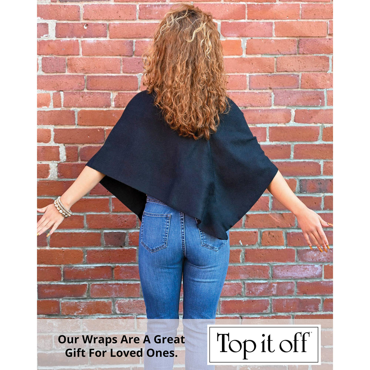 Katie Knit Solid Color Keyhole Shawl Wrap - Fall 2026