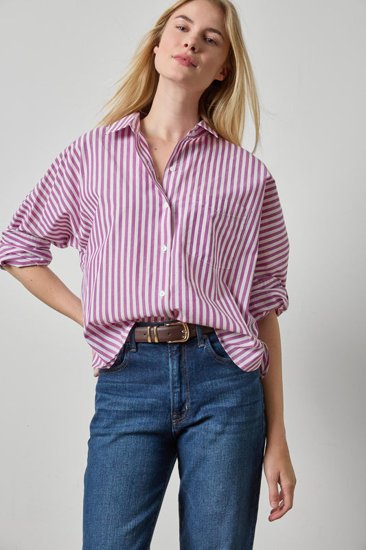 Lilla P Dolman Sleeve Button Down Shirt
