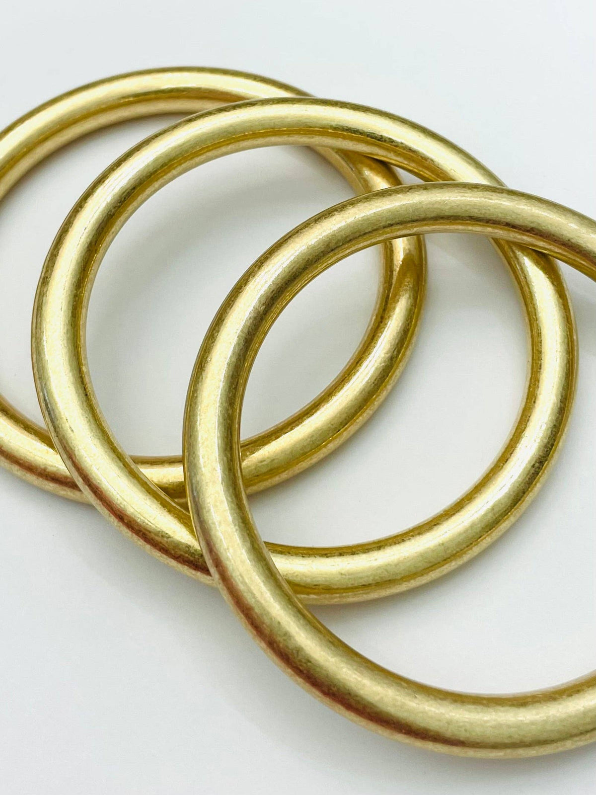 CHIC - Bold Vintage Bangles (set of 3)(matte gold) BR511