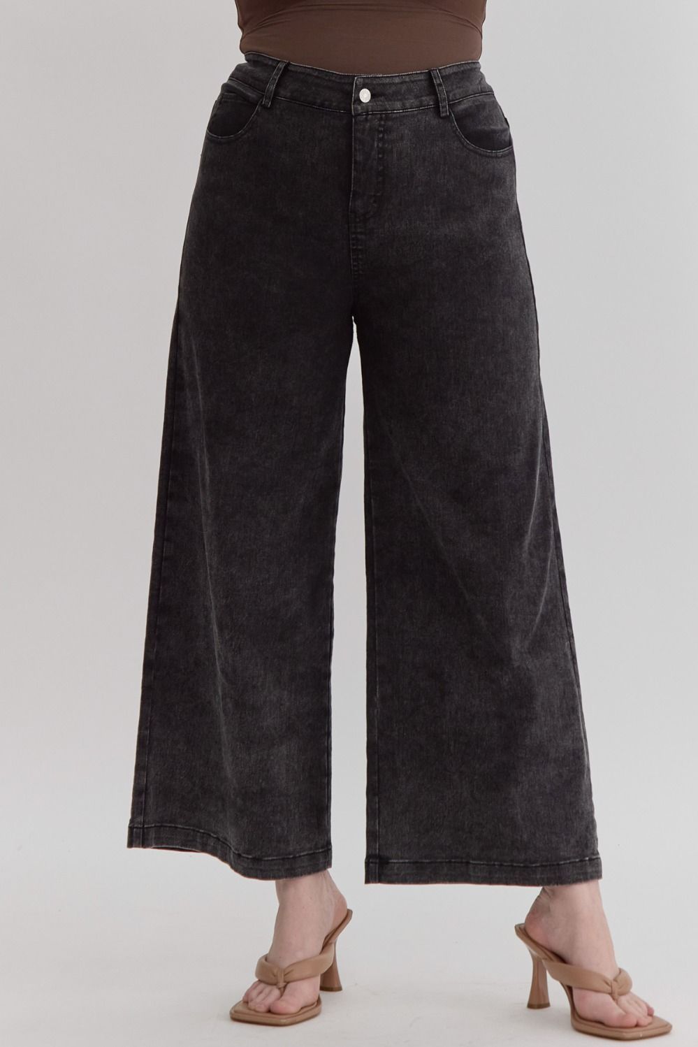 ENTRO WIDE LEG PANTS