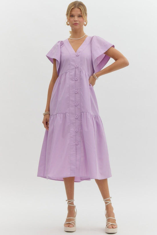 ENTRO MIDI DRESS