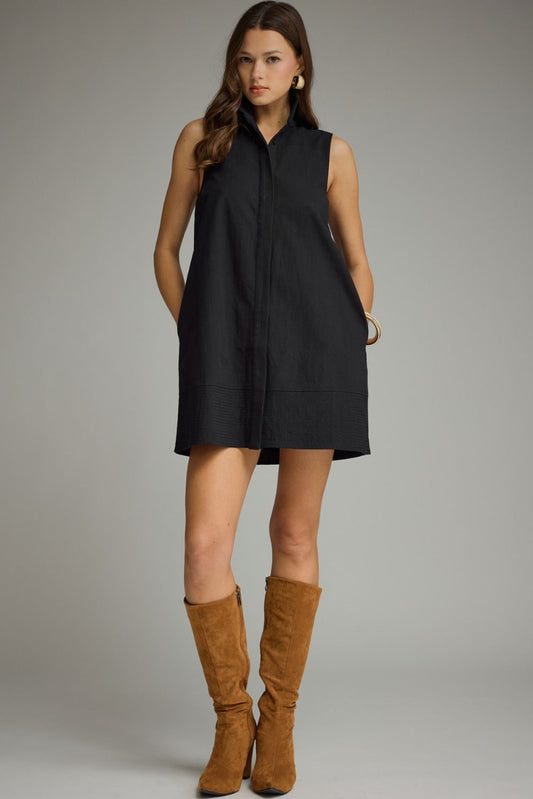 Entro Sleeveless Mini Dress