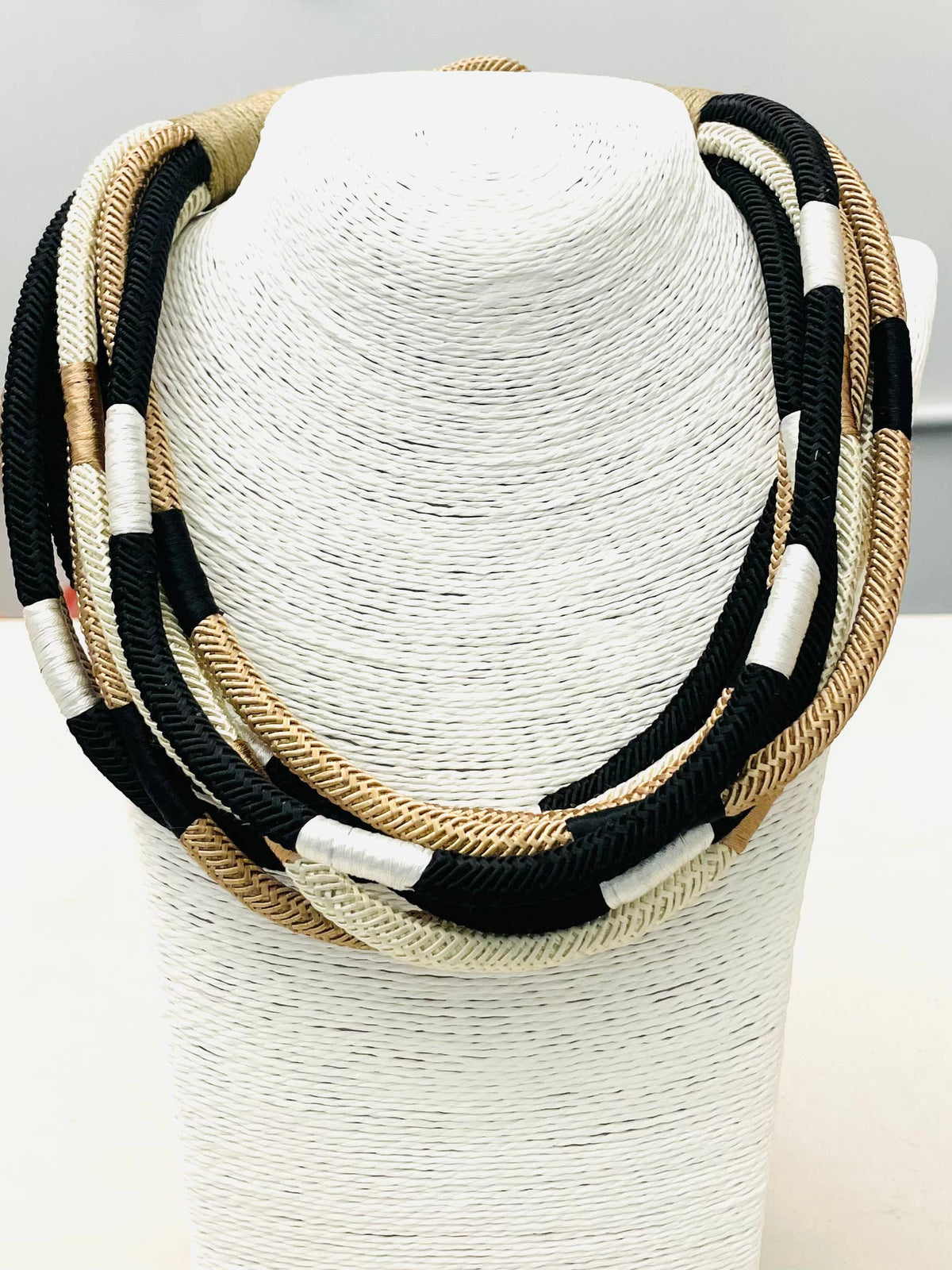 "Original" Slub 8-strand (black multi) NK600