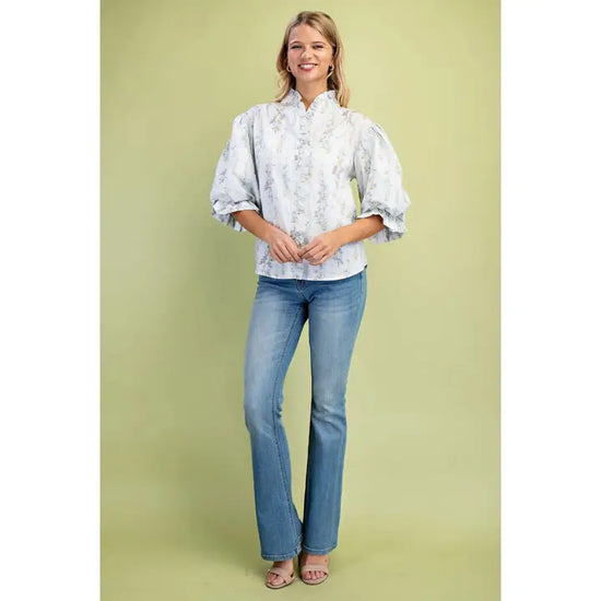 STYLE USA FLORAL TOP