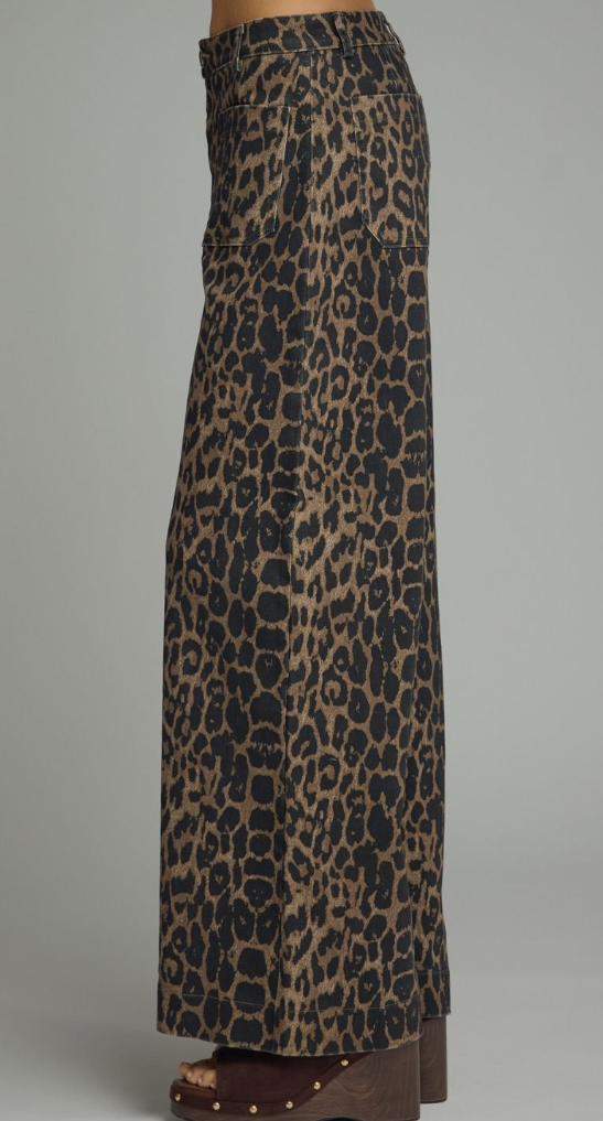 Leopard Print Pant