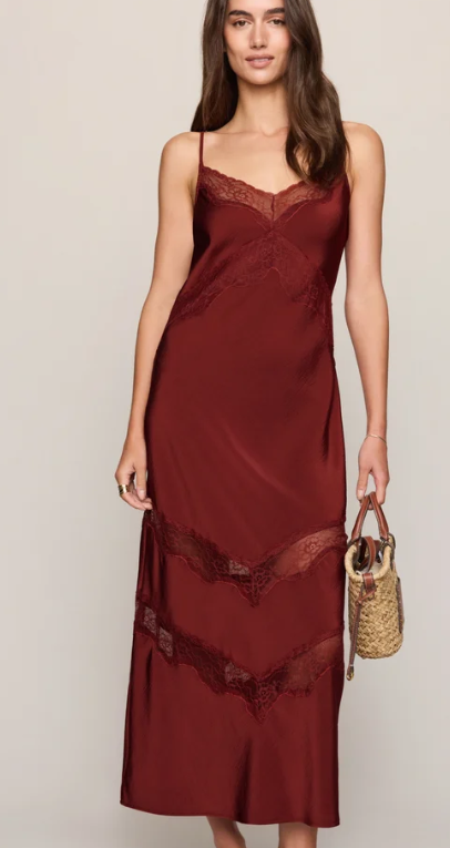 Bruna Lace Inset Mini Dress