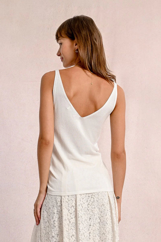 MOLLY BRACKEN MESH TANK
