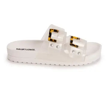 Muk Luks Women's Grand Cayman Lucite Sandal