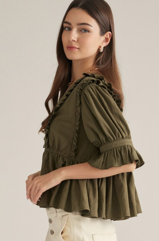 V-Neck Blouse