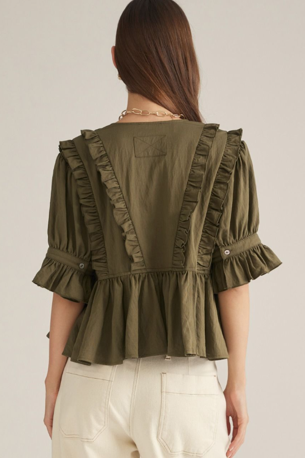 V-Neck Blouse