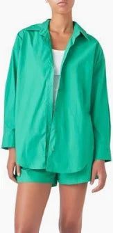 GREY LAB OVERSIZE COLLAR SHIRT