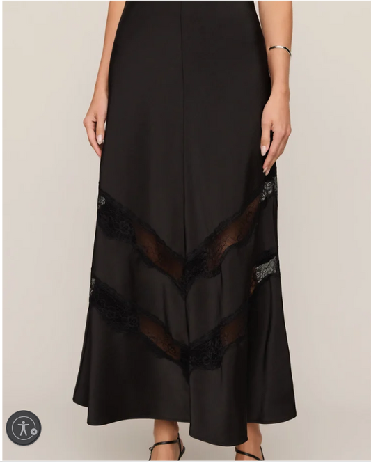 Kori Lace Inset Skirt
