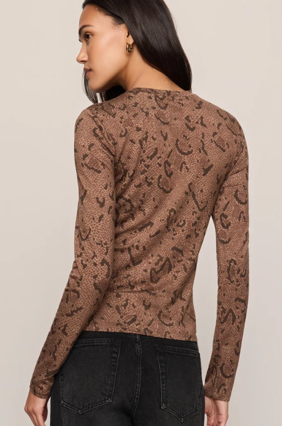 Z Supply Onyx Snake Top
