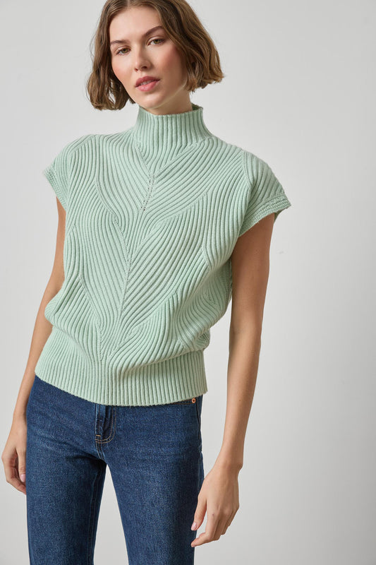 Lilla P Cable Wedge Sweater