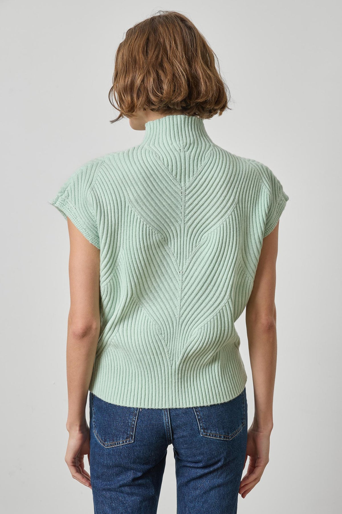 Lilla P Cable Wedge Sweater