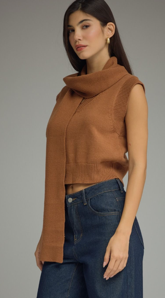 Solid Sleeveless Top