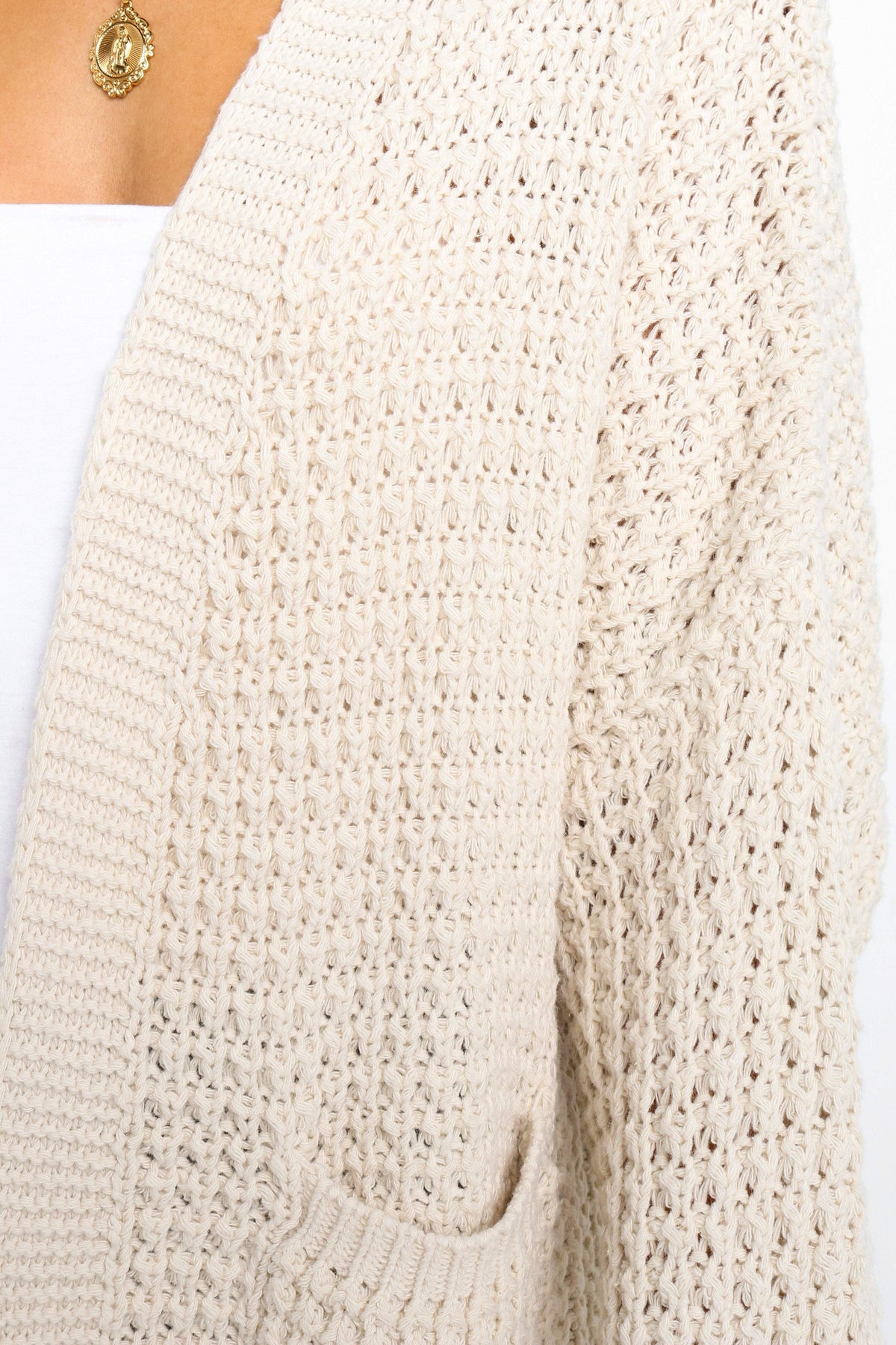 Leyonie Cardigan - Cream